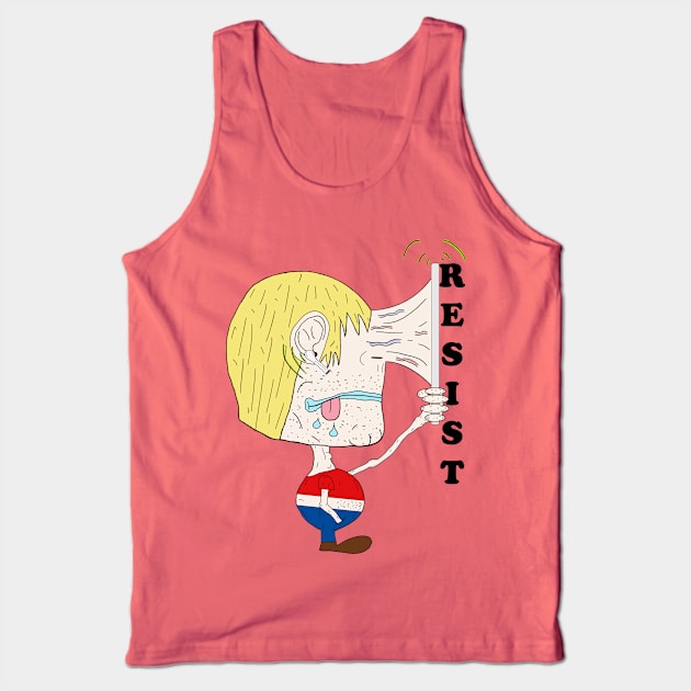 Resist - Oddball Aussie Podcast Tank Top by OzOddball